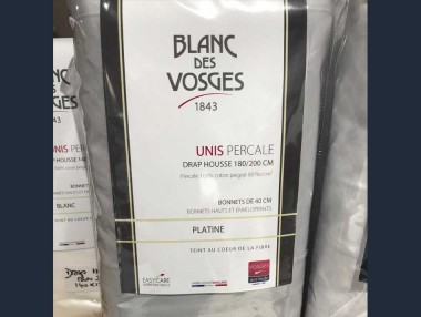 DRAP HOUSSE 100% COTON