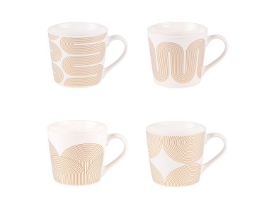 COFFRET 4 MUGS FANCY