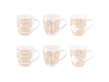 COFFRET 6 TASSES FANCY