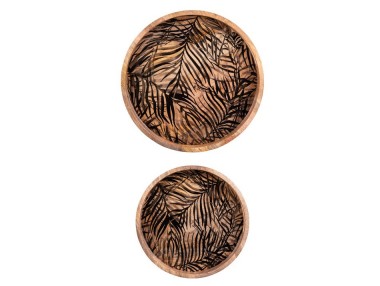 SET DE 2 PLATEAUX RONDS...