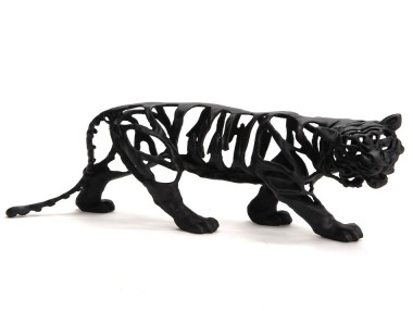 TIGRE SAVANE NOIR MATE