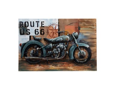 TOILE MOTO ROUTE 66