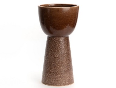 VASE ELEGANCE MARRON GM