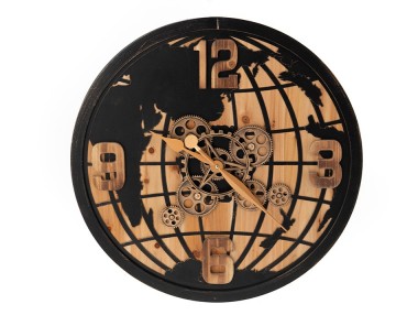 HORLOGE MONDE 65CM