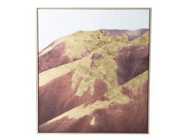 TOILE COLLINE DOREE 80X120