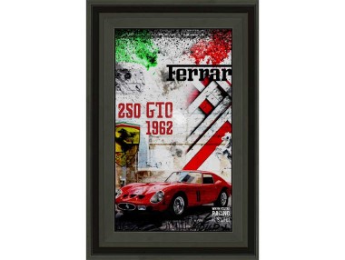 250 GTO ROSSO 30X45