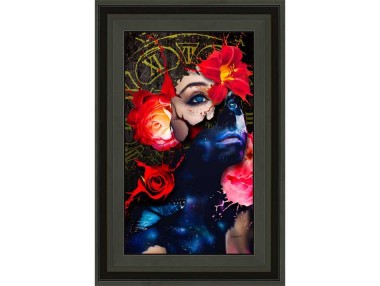 GIRL FLOWER 30X45