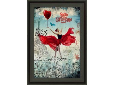 GIRLPOWER PARIS 60X90