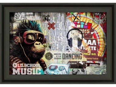 MONKEY MUSIC PUNK 90X60