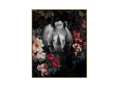 TOILE 3240 RHINOCÉROS