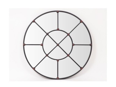 MIROIR ROND FENÊTRE 90 CM
