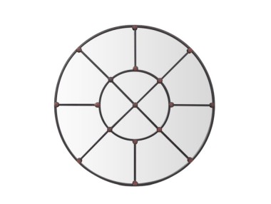 MIROIR ROND FENÊTRE 90 CM