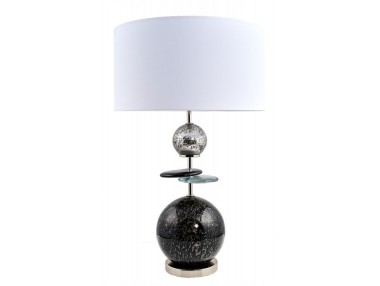 LAMPE BOULES VERRE