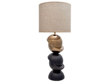 LAMPE NOIR/OR
