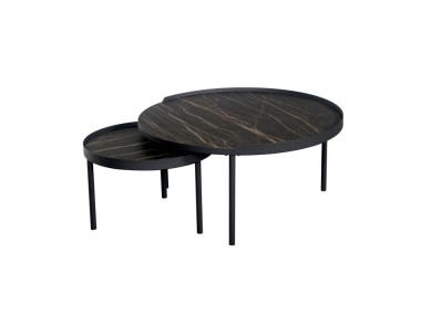 SET DE 2 TABLES BASSES...