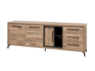 Enfilade aspect parquet...