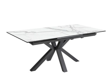 TABLE CÉRAMIQUE AVEC ALLONGE