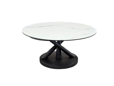 TABLE BASSE RONDE 3 PLATEAUX