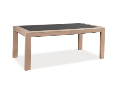 TABLE TONNEAU AVEC ALLONGE