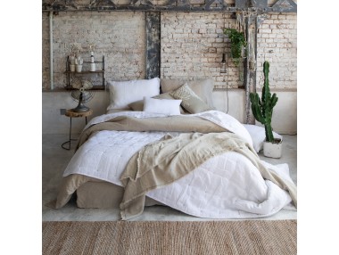 Chemin de lit stonewashed...