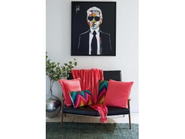 Plaid Tender pompons 130 X 170