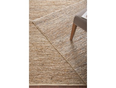 Tapis Parry Naturel/gris