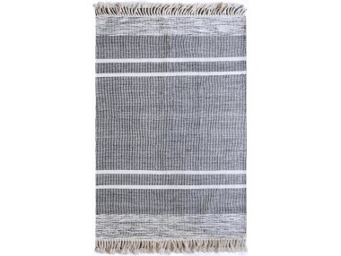 Tapis Kolena Noir/Blanc