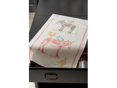 Torchon Ferme Ecru 48 x 72