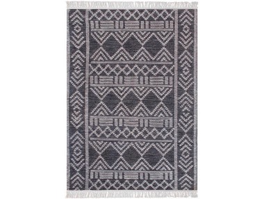 Tapis Maïs Charbon/ivoire