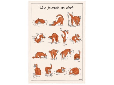 Torchon Imprime Journée de...