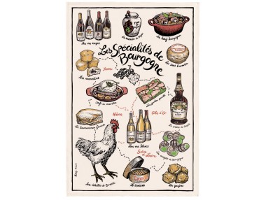 Torchon Imprime Specialités...