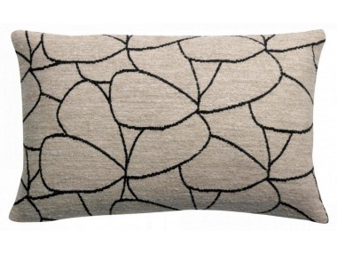 Coussin Dany Blanc/noir