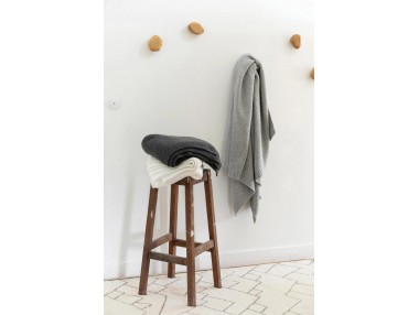 Plaid tricot recyclé Danilo...