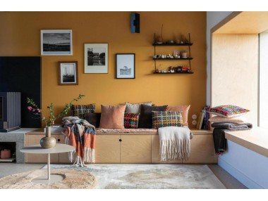 Coussin brodé Soline