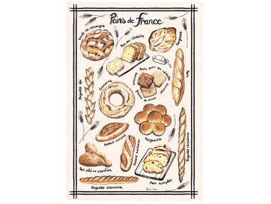 Torchon Pains de France...