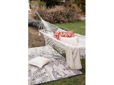 Coussin uni Jane Neige