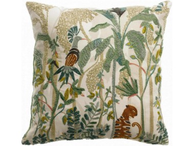 Coussin brodé Raja Multico