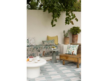 Coussin brodé Raja Multico