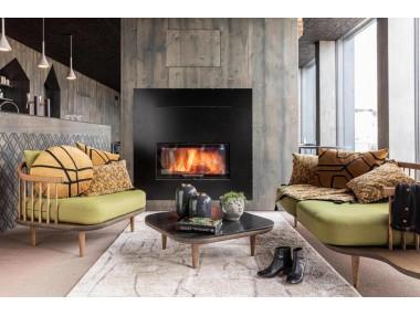 Coussin Fara brodé rond