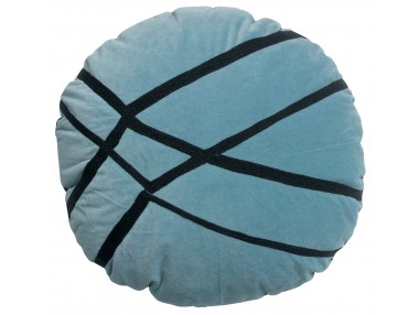 Coussin Fara brodé rond