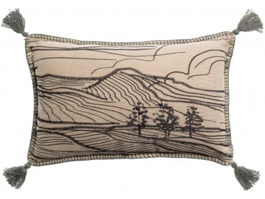 Coussin brodé Dusko