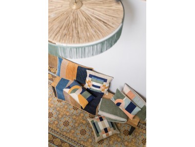 Coussin Elise patchs 40 x 65