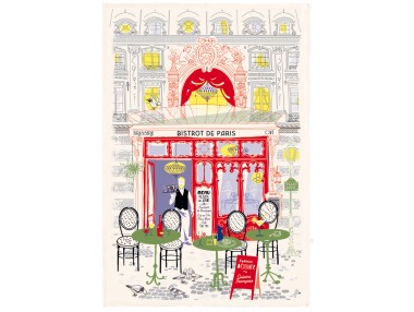 Torchon Imprimé Façade...