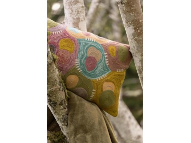 Coussin brodé Nestor Mineral