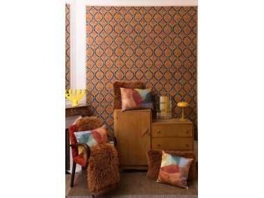 Coussin brodé Nevio Multico