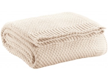 Plaid tricot recyclé Danilo...