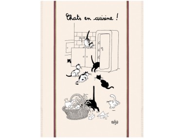 Grand Torchon Dubout Chats...