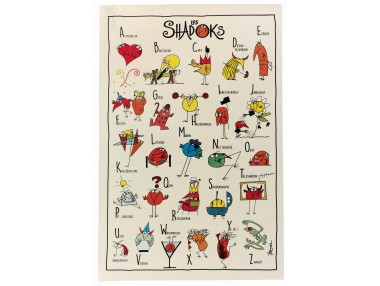 Torchon Shadoks Abécédaire...