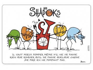 Set de table Shadoks Il...