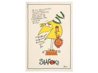 Torchon Shadoks Intelligent...